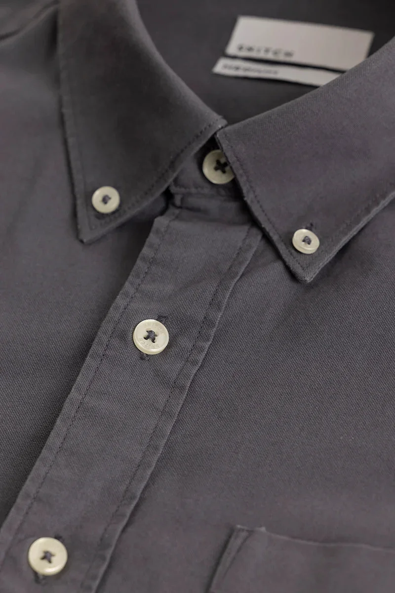 سنيتش Shirtolo Plain Grey Shirt